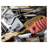 Flat/ Lot of Misc Tools and Parts