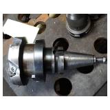 BT40 Tool Holder Lot some with Milling Tools and Holder/ Desk