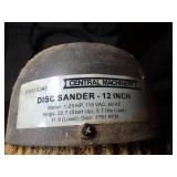 Central Machinery 12 Inch Disc Sander