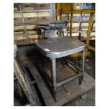 Lot of 5 Short Metal Shop Stools