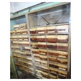 2 * 7Ft tall 34" Wide Metal Shelves with wood Drawers