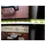 2 * 7Ft tall 34" Wide Metal Shelves with wood Drawers