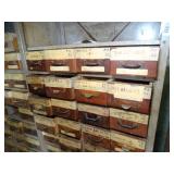 2 * 7Ft tall 34" Wide Metal Shelves with wood Drawers