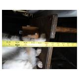 Small Sturdy Shop Table w/ Wheels