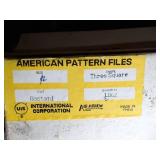 Lot of American Pattern Files