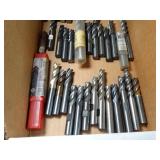 Lot of Mixed  * 3/8 End mills * Some Carbide