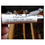 Lot of 1/2" End Mills - Some Carbide