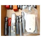 Lot of 1/2" End Mills - Some Could be Carbide