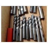 Lot of 1/2" End Mills - Some Could be Carbide