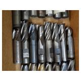 Mixed Lot of 3/4" End Mills - Some Carbide?