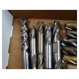 Mixed Lot of 3/4" End Mills - Some Carbide?