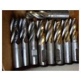 Mixed Lot of 3/4" End Mills - Some Carbide?