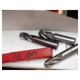 3/4" Bull Nose End Mills Lot