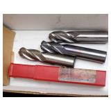 3/4" Bull Nose End Mills Lot