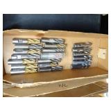 Mixed Lot of 3/4" End Mills Lot