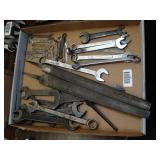 Variety of Wrenches and Files / Flat
