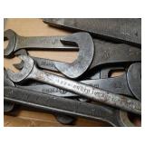 Variety of Wrenches and Files / Flat