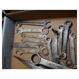Variety of Wrenches and Files / Flat