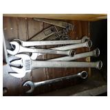 Lot of Large Wrenches