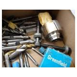 Mixed Lot of Drills and End Mills