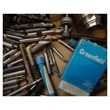 Mixed Lot of Drills and End Mills