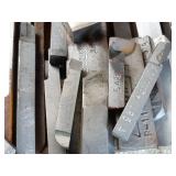 Lot of a Variety of Lathe Cutting Tools