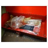 Lot of Red Tool Boxes w/ Misc Contents