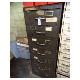 Multi-Drawer Metal File Cabinet / Great f/ Parts or Tools