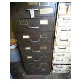 Multi-Drawer Metal File Cabinet / Great f/ Parts or Tools