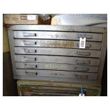 Cleveland Twist Drills and Reamers Metal Storage Chest