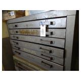 Cleveland Twist Drills and Reamers Metal Storage Chest