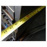 Cleveland Twist Drills and Reamers Metal Storage Chest