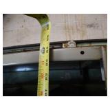 (3) 7Ft Tall Metal Shelves with Metal Parts Bins