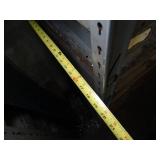 7Ft Tall Metal Rack with Metal Bins