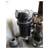 Lot of BT40 Tool Holders and Some Milling Tools