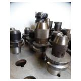 Lot of BT40 Tool Holders and Some Milling Tools