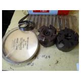 Desk and Contents Milling Tools Etc