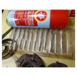 Desk and Contents Milling Tools Etc