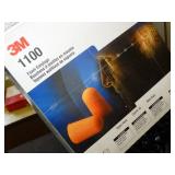 3M Earplugs Partial Box
