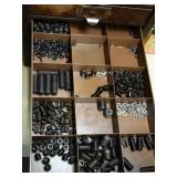 Metal Small Fastener Holder Full of Contents