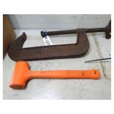 Huge C Clamp Rubber Mallet