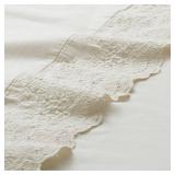 Soft Wash Vintage Floral Lace Sheet Set, King Bedding