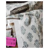 Ink+Ivy Kara 3 Piece Jacquard Duvet Cover Mini Set, Full/Queen Bedding