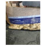 Subrtex Stretch Armchair Slipcover 2 Piece Spandex Furniture Protector