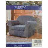 Subrtex 2-Piece Stretch Armchair Couch Cover Jacquard Damask Slipcover