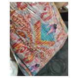 Kantha Cotton Throw 50" X 70"