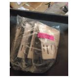 Four Enova Home Rhombus Jacquard Stretchy Universal Dining Chair Slipcovers Set of 4