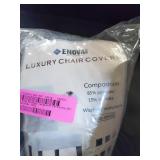 Four Enova Home Rhombus Jacquard Stretchy Universal Dining Chair Slipcovers Set of 4