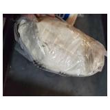 Household Essentials Deluxe Ironing Durable Polyester Board Cover and Pad with Convenient Accessory Pocket, Natural