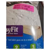 EasyFit Wrap Around Eyelet Ruffled Bed Skirt